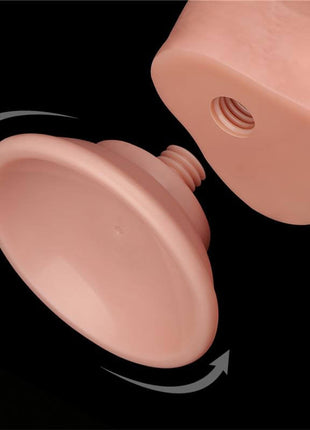 Sliding Skin Dual Layer Dildo 7.5