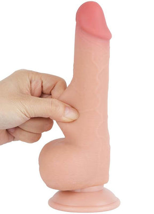 Sliding Skin Dual Layer Dildo 7.5