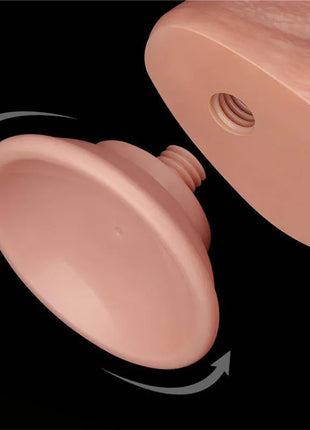 Sliding Skin Dual Layer Dildo 7.5