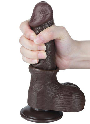Sliding Skin Dual Layer Dildo 7.5