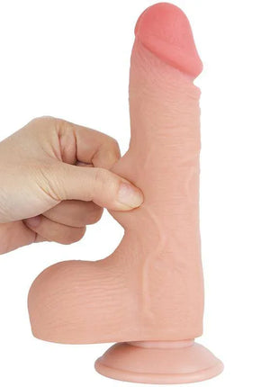 Sliding Skin Dual Layer Dildo 7.5