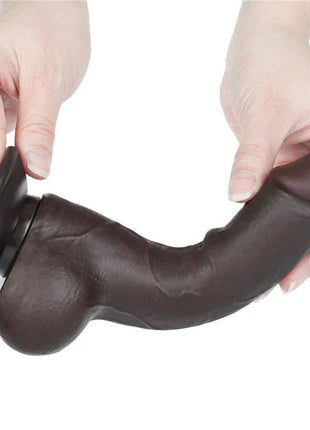 Sliding Skin Dual Layer Dildo 7.5