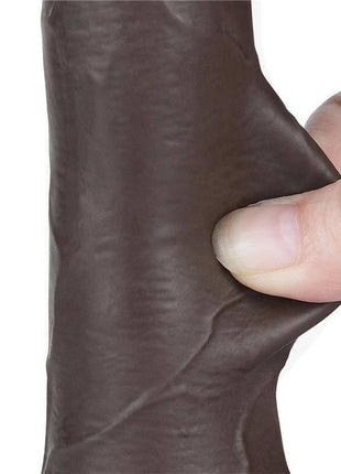 Sliding Skin Dual Layer Dildo 7.5