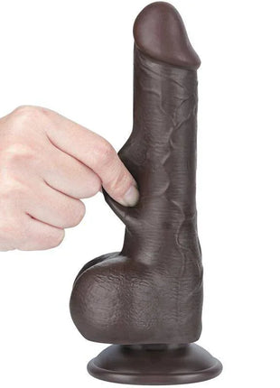Sliding Skin Dual Layer Dildo 7.5
