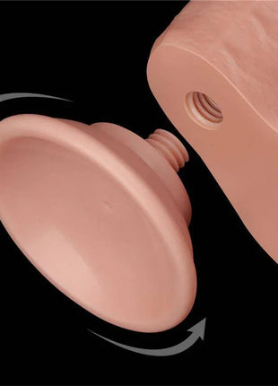 Sliding Skin Dual Layer Dildo 7.5