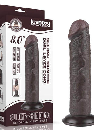 Sliding Skin Dual Layer Dildo 8