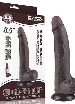 Sliding Skin Dual Layer Dildo 8.5
