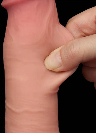 Sliding Skin Dual Layer Dildo 8