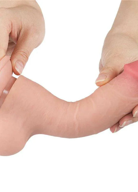 Sliding Skin Dual Layer Dildo 8