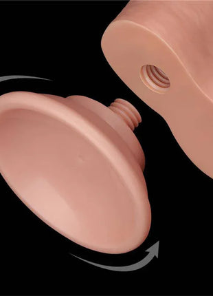 Sliding Skin Dual Layer Dildo 8