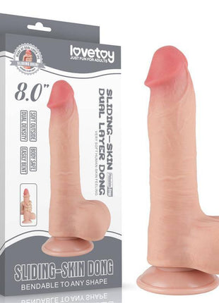 Sliding Skin Dual Layer Dildo 8