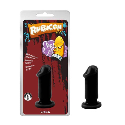 Small Black Butt Plug 9 x 3.3 cm