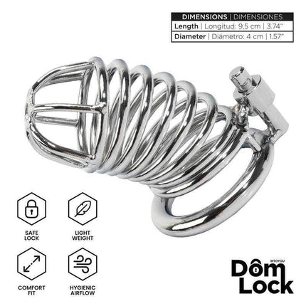 Small Warden Chastity Cage by Domlock