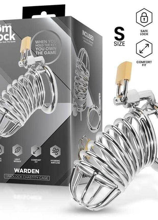 Small Warden Chastity Cage by Domlock