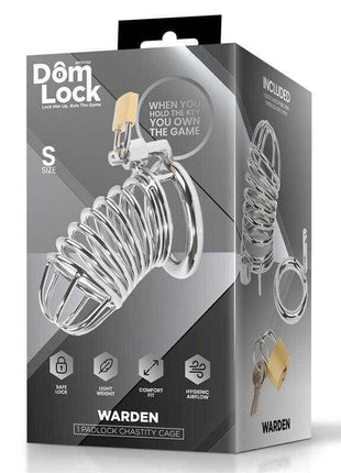 Small Warden Chastity Cage by Domlock