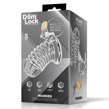 Small Warden Chastity Cage by Domlock