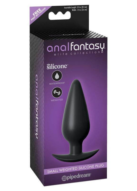Small Weighted Plug Black