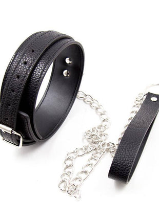 Snake Pattern Collar with Leash