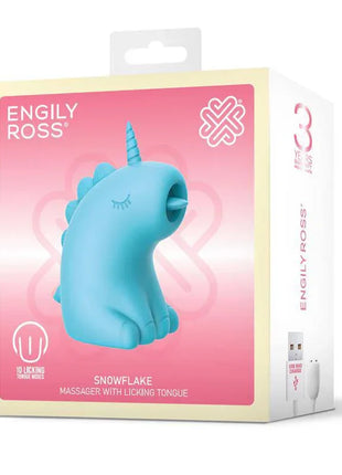 Snowflake Massager with Licking Tongue