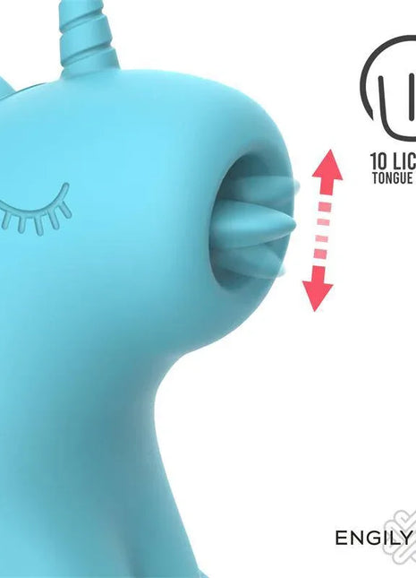 Snowflake Massager with Licking Tongue