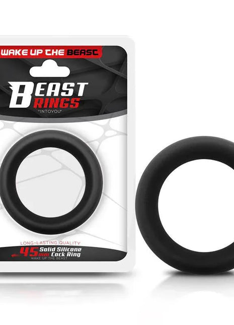 Solid Silicone Cock Ring 4.5 cm