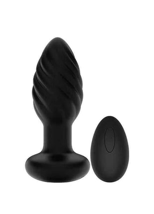 Spiral Vibration Anal Plug with Remote Control