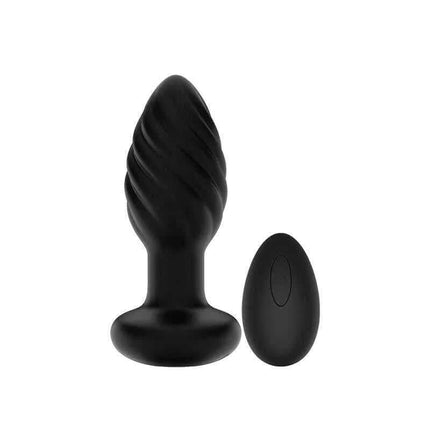 Spiral Vibration Anal Plug with Remote Control