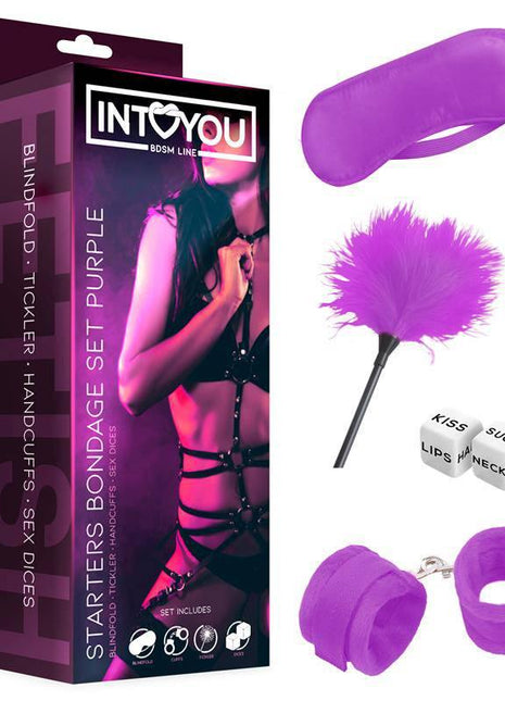 Starters Bondage Set 4 Pieces Purple