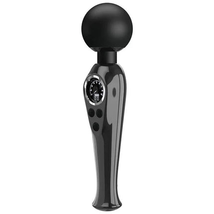 Stavros Digital Screen Black Massager