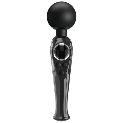 Stavros Digital Screen Black Massager