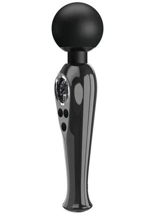 Stavros Digital Screen Black Massager