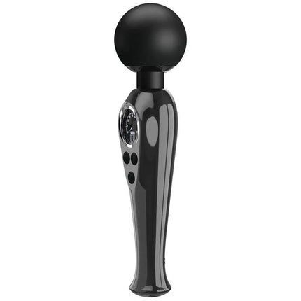 Stavros Digital Screen Black Massager