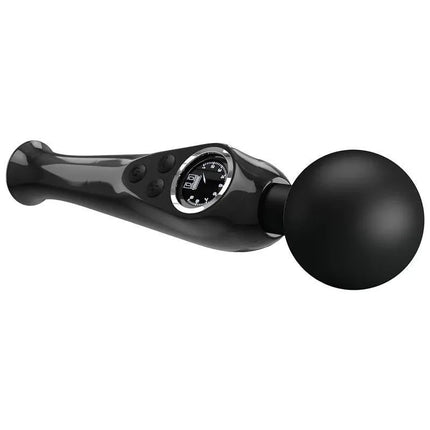 Stavros Digital Screen Black Massager