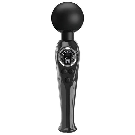 Stavros Digital Screen Black Massager