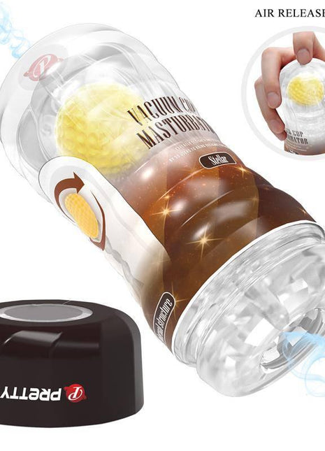 Stellar Ball-Rolling Masturbator Cup Yellow
