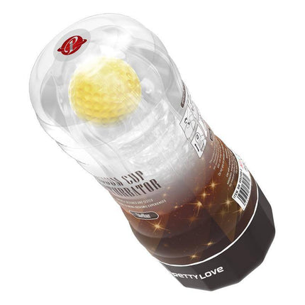Stellar Ball-Rolling Masturbator Cup Yellow