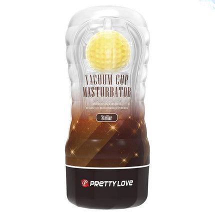 Stellar Ball-Rolling Masturbator Cup Yellow