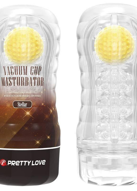 Stellar Ball-Rolling Masturbator Cup Yellow