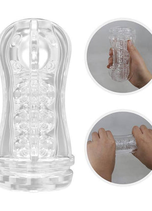 Stellar Ball-Rolling Masturbator Cup Yellow
