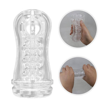 Stellar Ball-Rolling Masturbator Cup Yellow