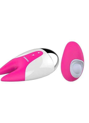 Stimulator FiFi2 Fuchsia, a two-piece personal massager with bright pink fuchsia and white curved components