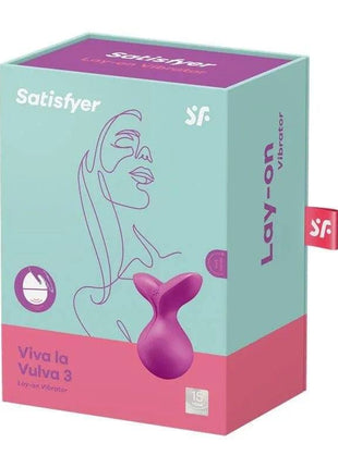 Stimulator Viva la Vulva 3 Violet intimate pleasure device in sleek violet color