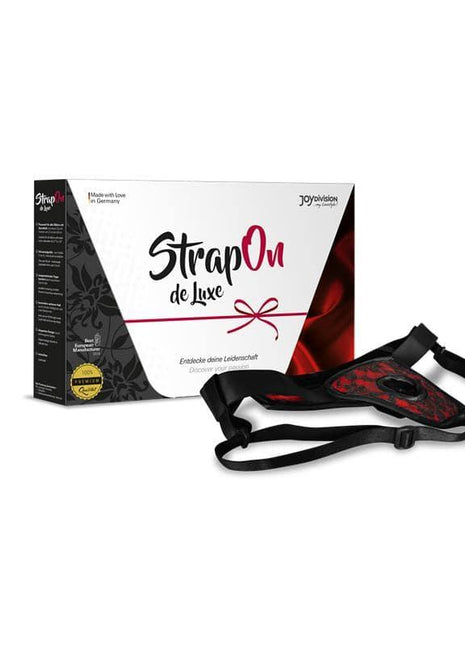 Strap On de Luxe red Without Back S - XL