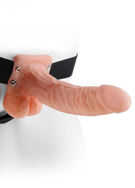 Strap-On Hollow Dildo 7 Flesh