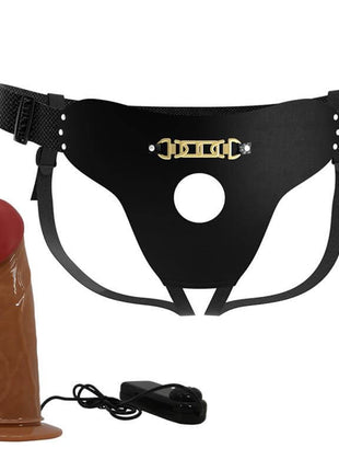 Strap-on with Holow Dildo, Vibration and Remote Control Starks