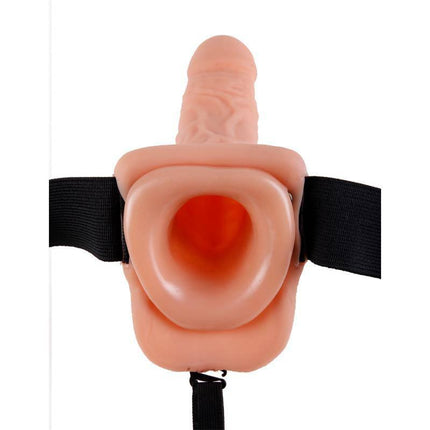 Strap-On Vibrating Hollow Dildo 7