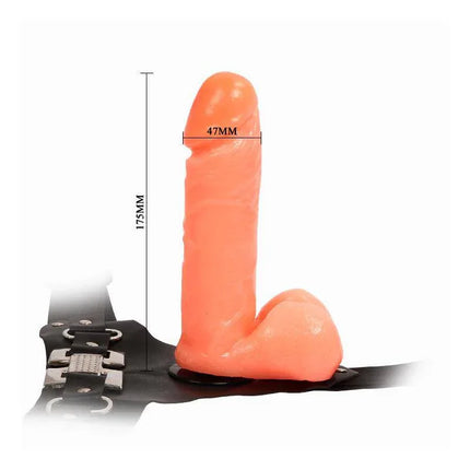Strap-On with Realistic Dildo 15,7 cm