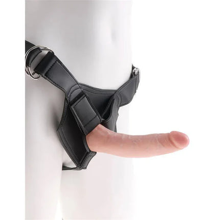 Strap-On with Dildo 7in - Flesh