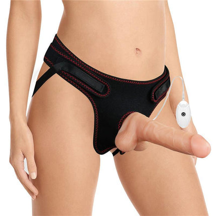 Strap-on with Dildo with Vibration