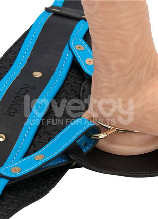 Strap On with Vibrating Dildo 8.5